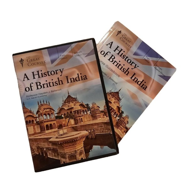 A History of British India Great Courses Mughal Raj Colonialism Gandhi Hinduism - Picture 1 of 8